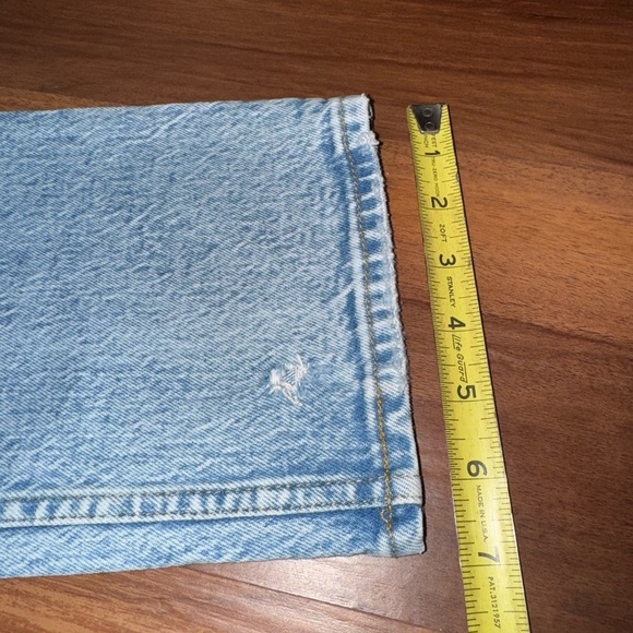 Abercrombie & Fitch 90s Straight Jeans Womens 24 Curve Love Ultra HighRise Light - Picture 5 of 6